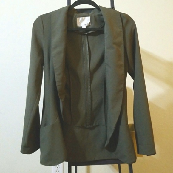 Dynamite Jackets Coats Clothing Olive Green Blazer Poshmark